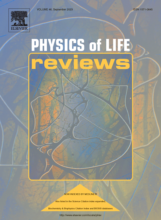 Go to journal home page - Physics of Life Reviews